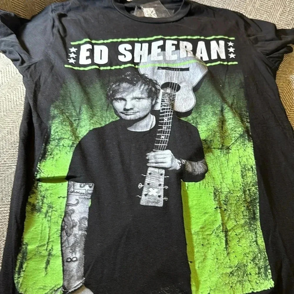 ED SHEERAN concert tour tshirt black size XS, short sleeve - Picture 4 of 11